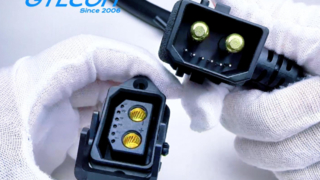 Złącze baterii litowej 2+6P, żeńskie i męskie, z funkcją samoblokującą