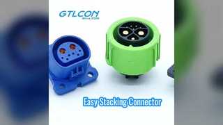 3+10P stacking connector