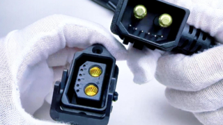 2+6P lithium battery connector female and male wire harness with self-locking function