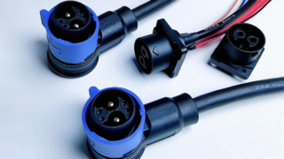 2+2+2P lithium battery connector wiring harness