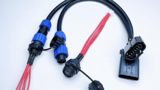 6P aviation waterproof connector combination automotive wiring harness customization